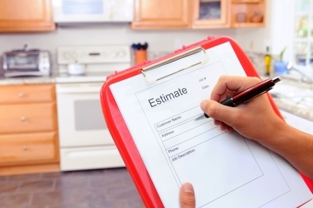 estimate for a kitchen appliance repair