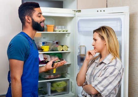 discussing fridge light problem
